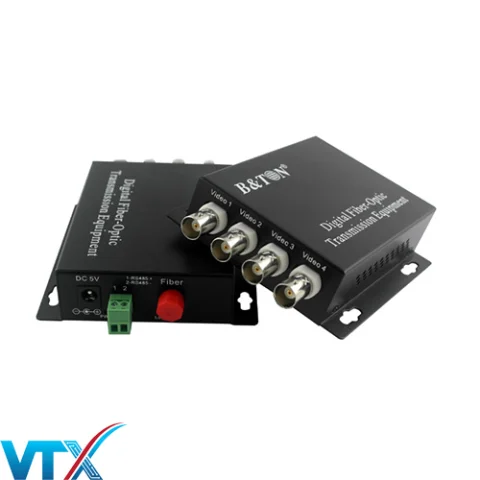 Bộ chuyển đổi Video sang Quang BTON BT-HD4VF-T/R