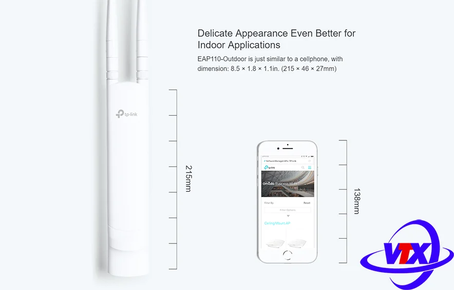 Access Point TP-Link EAP110-Outder chính hãng, chất lượng
