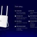 Router Wi-Fi TP-Link AC1900 Archer C9 Gigabit Băng tần kép
