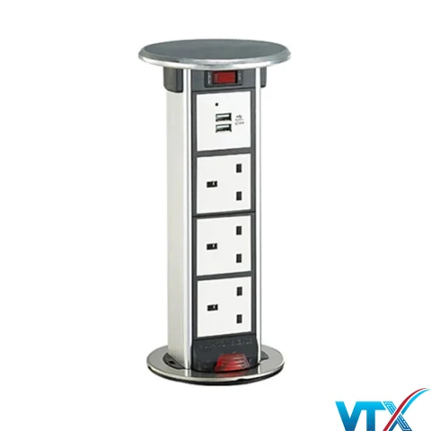 Hộp ổ cắm âm bàn Sino Amigo STP-1S
