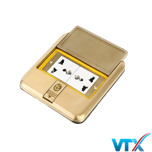 Ổ cắm âm sàn Sino Amigo SFP-3B chính hãng dạng nắp trượt