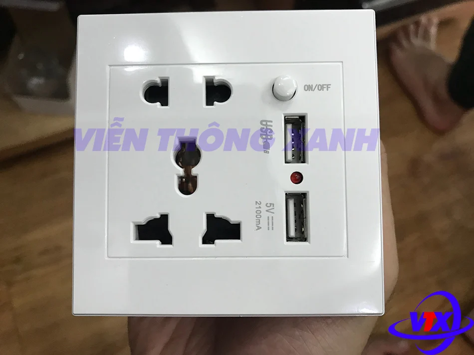 Ổ cắm điện Sino Amigo SW-1UAS