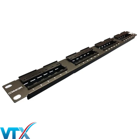 Patch Panel Cat6 Commscope 24 port chính hãng 100%