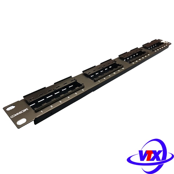 Patch Panel Cat6 Commscope 24 port chính hãng 100%
