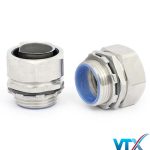 Đầu nối răng ngoài ống ruột gà lõi thép