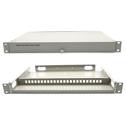 Vỏ hộp phối quang ODF 24FO khay trượt lắp rack