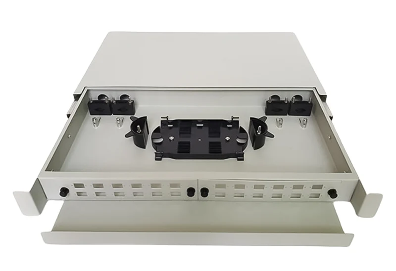 Vỏ hộp phối quang ODF 24FO khay trượt lắp rack_1