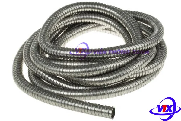 Ống ruột gà lõi thép bọc nhựa