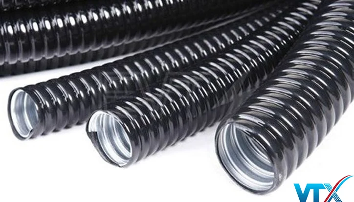 ống ruột gà lõi thép bọc nhựa