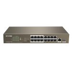 Switch PoE 16 port 10100 IP-Com F1118P-16-150W (2)