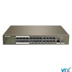 Switch PoE 24 port 10100 IP-Com F1126P-24-250W (2)