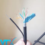 Cáp mạng Cat5e FTP ngoài trời TE-Krone chống nhiễu
