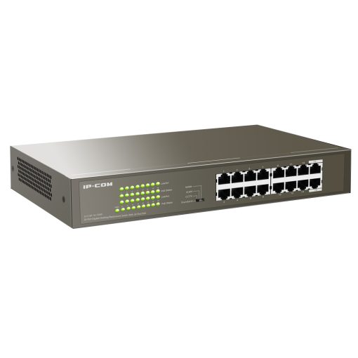 Switch 16 port PoE Giga IP-COM PN G1116P-16-150W (3)