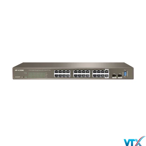 Switch IP-COM G3224T 24-Port Gigabit + 2 combo SFP Slots