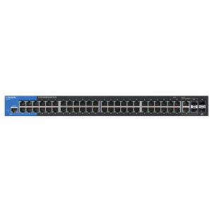 Switch chia mạng Linksys LGS552 48 port + 2 RJ45/SFP Combo + 2 SFP