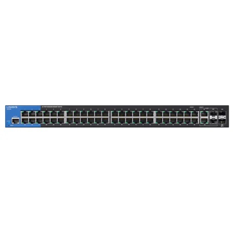 Switch chia mạng Linksys LGS552 48 port + 2 RJ45/SFP Combo + 2 SFP