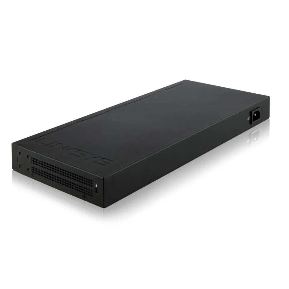 Switch chia mạng PoE Linksys 24 port + 2 RJ452 SFP Combo LGS326P (3)