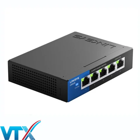 Switch chia mạng Linksys 5 port Gigabit LGS105