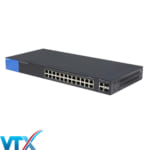 Switch chia mạng PoE Linksys LGS326P