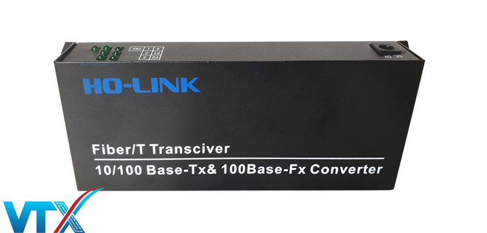 Switch 2 cổng quang SC + 4 cổng RJ45 HOLINK HL-FT-2F4E