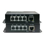Bộ chuyển đổi quang sang RJ11RJ12 HDTec 4 Port + 1 Port RJ45 10100Mbps (1)