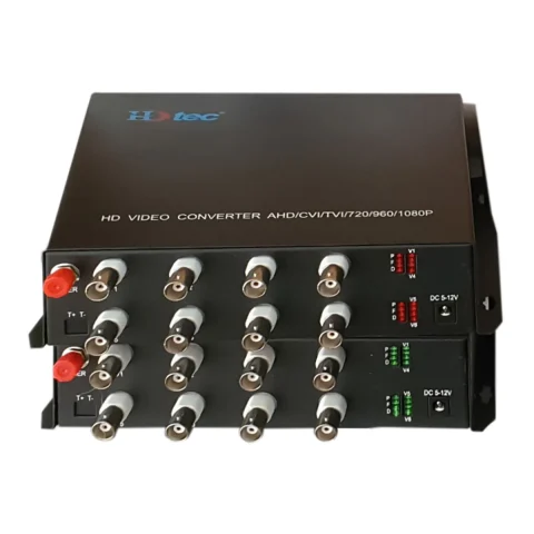 Bộ chuyển đổi video sang quang 8 kênh HDTec full HD 1080