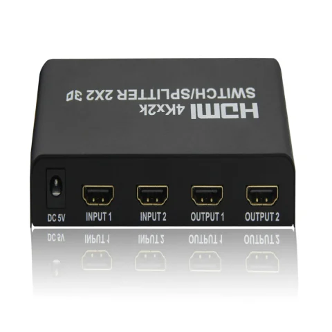 Bộ gộp chia HDMI Switch Splitter 2 vào 2 ra