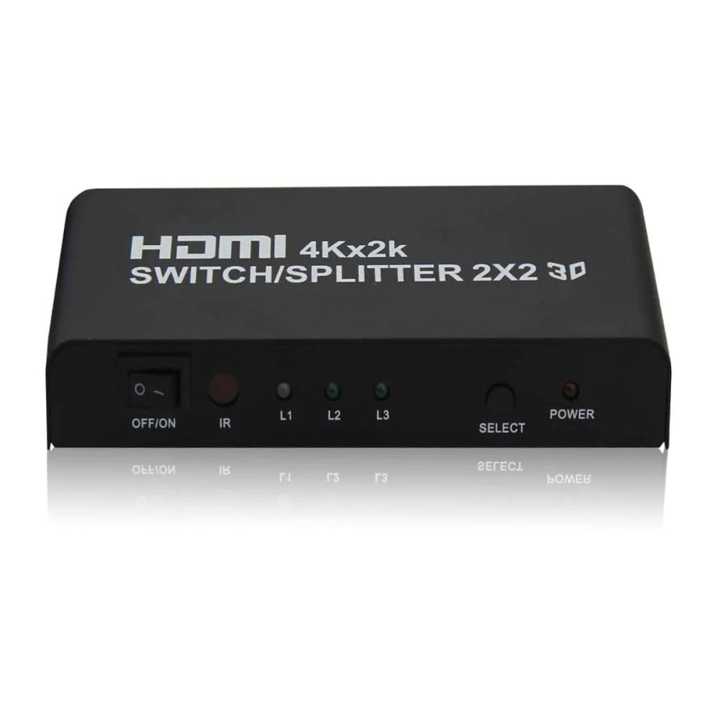Bộ gộp chia HDMI Switch Splitter 2 vào 2 ra