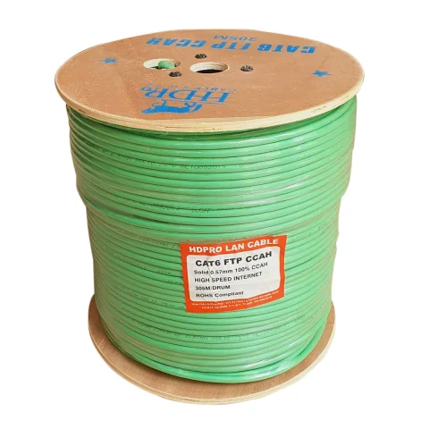Cáp mạng HDPRO Cat6 FTP CCAH hợp kim đồng