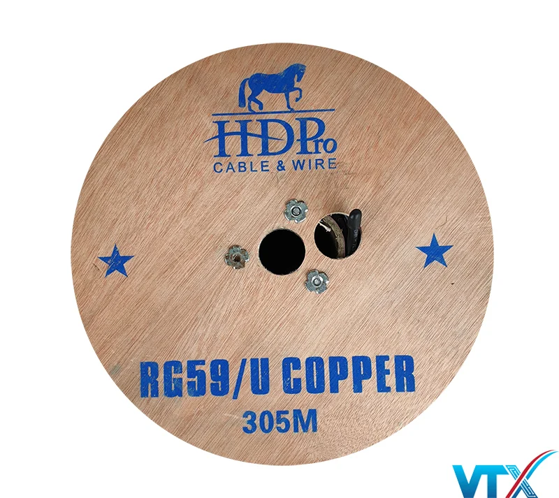 Cáp đồng trục thang máy HDPRO RG59U