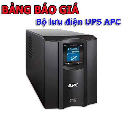 Bảng báo giá Bộ lưu điện UPS APC
