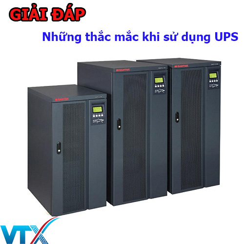 Những câu hỏi thường gặp khi sử dụng Bộ lưu điện UPS