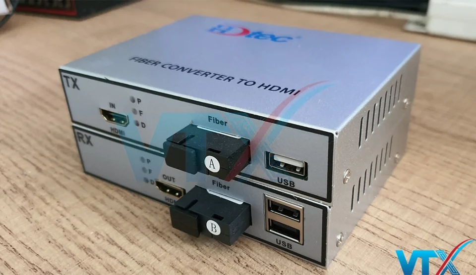 Bộ kéo dài HDMI HDTec 20km sử dụng cáp quang