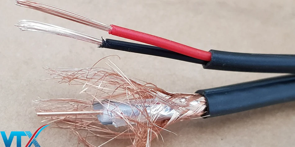 Cáp đồng trục kèm nguồn HDPRO RG59 + 2C COPPER