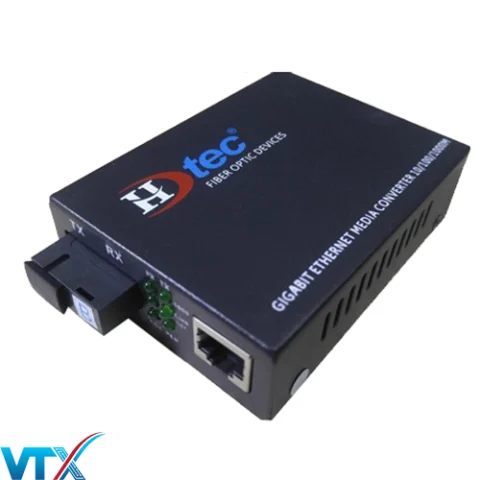 Bộ chuyển đổi quang điện 1 sợi 10/100M HDTec 25km