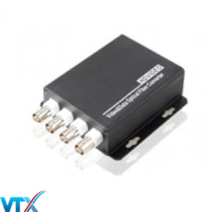 Bộ chuyển đổi video quang HDTec 4 kênh Analog + RS485 Data