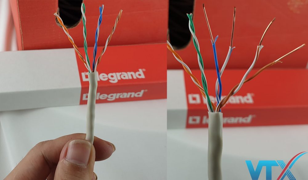 Cáp mạng Legrand Cat5e UTP LSZH 500m PN|032850