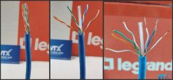 Cấu tạo cáp mạng Cat6 UTP Legrand
