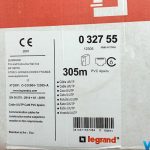 Thông số in trên nhãn của cáp mạng Cat6 UTP Legrand