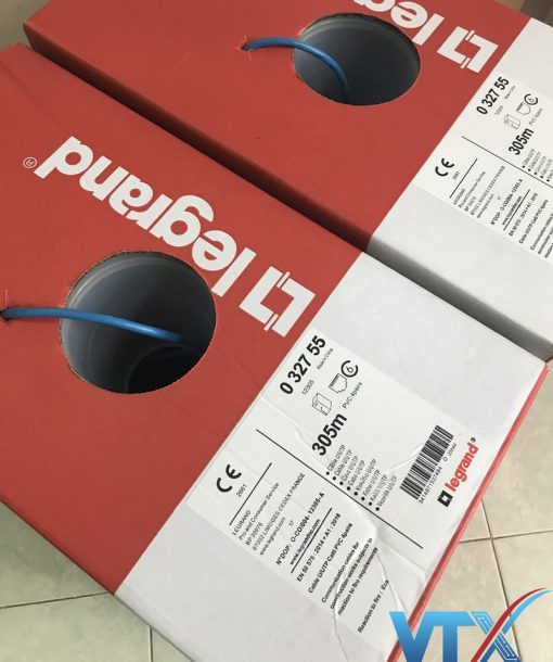 Đóng gói cáp mạng Legrand Cat6 chuẩn UTP