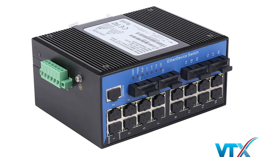 Bộ Chuyển Mạch Switch Công Nghiệp PN IES3020-4F