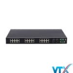 Switch Công Nghiệp 24Port RJ45+4Port SFP