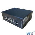 Switch PoE Công Nghiệp PIES1010-2C-8P
