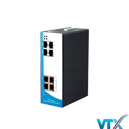 Switch PoE Upcom Công Nghiệp PIES106-2C-4P