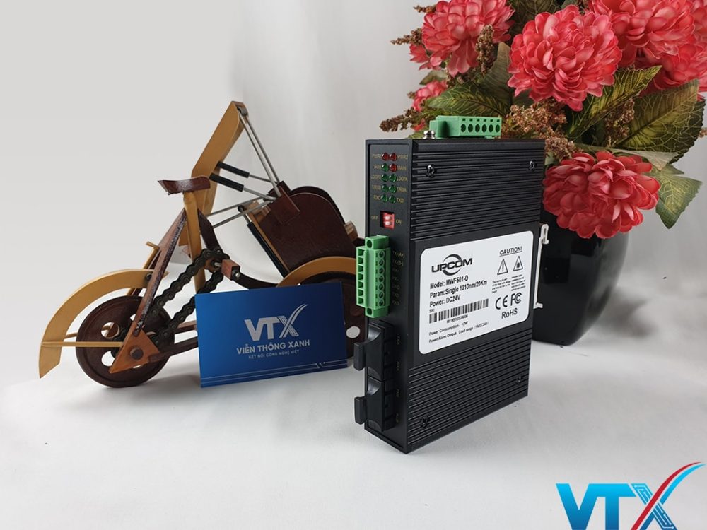 Converter quang công nghiệp Upcom model MWF501-D