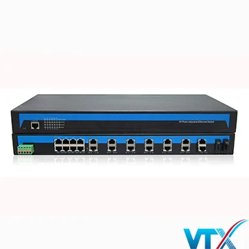 Switch Upcom Công Nghiệp 22Port Ethernet+2Port Fiber |PN: IES2024-2F