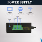 Switch Công Nghiệp 4Port 10/100MBase-T(X)+1Port 100Base-FX PN| IES405-F