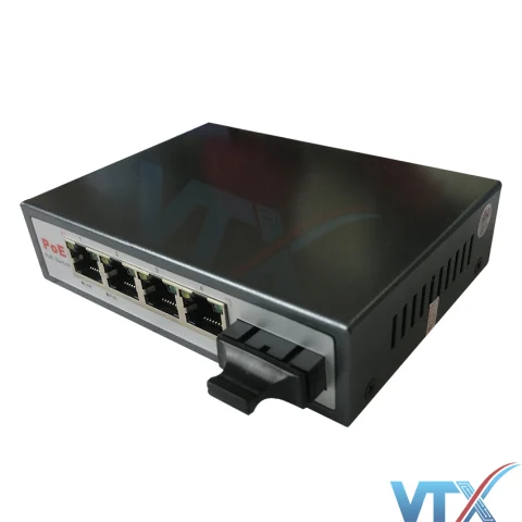 Switch UPCOM PoE 4Port+1Port SC ES3005-4P-F
