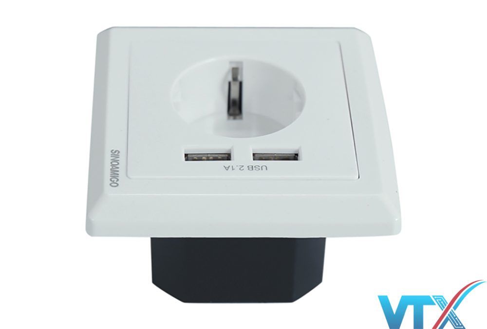 Ổ cắm điện Sino Amigo SW-1EUA