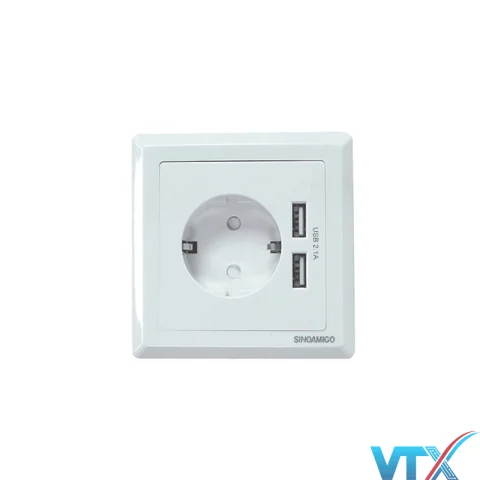 Ổ cắm điện Sino Amigo SW-1EUA